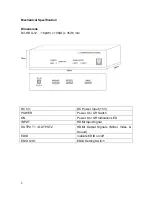 Предварительный просмотр 8 страницы FSR DV-HDA-12 User Manual