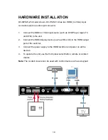 Предварительный просмотр 10 страницы FSR DV-HSW-21A User Manual