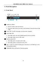 Предварительный просмотр 8 страницы FSR DV-HSW4K-41AUD User Manual