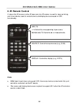 Предварительный просмотр 12 страницы FSR DV-HSW4K-41AUD User Manual