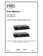 Preview for 1 page of FSR HD-H-SP-RX User Manual