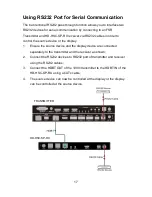 Предварительный просмотр 17 страницы FSR HD-HSC-SP-RX User Manual