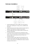 Предварительный просмотр 16 страницы FSR HD-HU-SP-RX User Manual