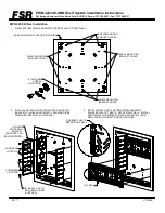 FSR PWB-320-SMK Installation Instructions preview