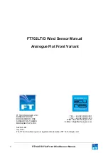 FT Technologies FT702LT/D Manual preview