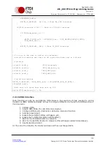 Предварительный просмотр 36 страницы FTDI FT51A Application Note
