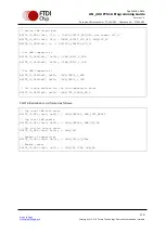 Предварительный просмотр 115 страницы FTDI FT51A Application Note