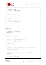 Предварительный просмотр 126 страницы FTDI FT51A Application Note