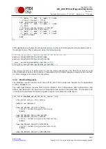 Предварительный просмотр 154 страницы FTDI FT51A Application Note