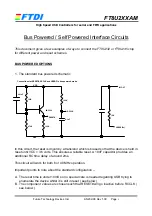 FTDI FT8U232 Manual предпросмотр