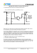 Предварительный просмотр 4 страницы FTDI FT8U232 Manual