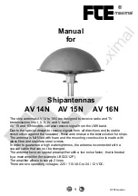 Preview for 1 page of FTE Maximal AV 14N Manual