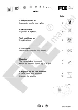 Preview for 2 page of FTE Maximal AV 14N Manual