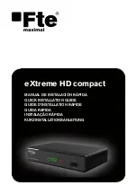 Preview for 1 page of FTE Maximal eXtreme HD compact Quick Installation Manual