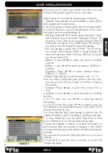 Preview for 5 page of FTE Maximal MAX S402PVR Manual