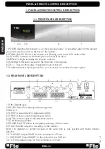 Preview for 14 page of FTE Maximal MAX S402PVR Manual