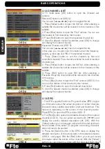 Preview for 18 page of FTE Maximal MAX S402PVR Manual