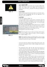 Preview for 20 page of FTE Maximal MAX S402PVR Manual