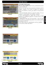 Preview for 31 page of FTE Maximal MAX S402PVR Manual