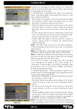 Preview for 34 page of FTE Maximal MAX S402PVR Manual