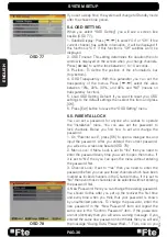 Preview for 36 page of FTE Maximal MAX S402PVR Manual