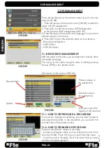 Preview for 42 page of FTE Maximal MAX S402PVR Manual