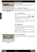 Preview for 44 page of FTE Maximal MAX S402PVR Manual