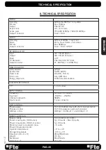 Preview for 45 page of FTE Maximal MAX S402PVR Manual