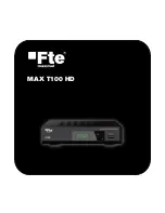 FTE Maximal MAX T100 HD Quick Installation Manual preview