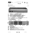 Preview for 9 page of FTE Maximal Multivision Plus Operatinginstructions And Installation Manual