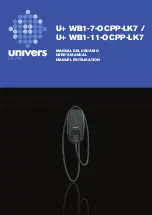FTE UNIVERS U+ WB1-11-OCPP-LK7 User Manual preview