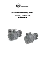 Предварительный просмотр 1 страницы FTI SP22 Series Assembly, Installation And Operation Manual