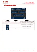 Preview for 8 page of FTM Technologies TINNING ROBOT TP90 User Manual