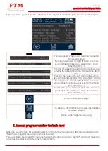 Preview for 12 page of FTM Technologies TINNING ROBOT TP90 User Manual