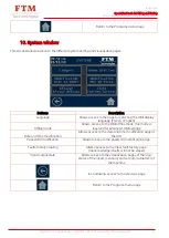 Preview for 20 page of FTM Technologies TINNING ROBOT TP90 User Manual