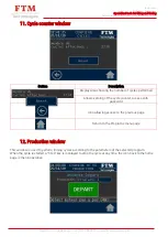 Preview for 21 page of FTM Technologies TINNING ROBOT TP90 User Manual