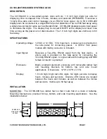 Preview for 2 page of FTR Gold CC186-499 Manual