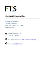 Предварительный просмотр 2 страницы FTS 21216 Operating Manual