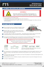 Предварительный просмотр 3 страницы FTS FTS360 Quick Setup Manual