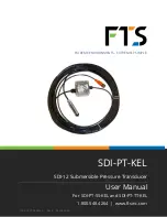 Preview for 1 page of FTS SDI-PT-KEL User Manual