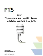 Предварительный просмотр 1 страницы FTS THS-3 Installation And Quick Setup Manual