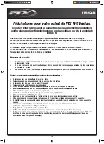 Предварительный просмотр 10 страницы FTX 5576B User Manual