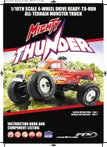 FTX Mighty Thunder Instruction Book And Component Listing preview