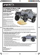 Preview for 2 page of FTX Outback Hi-Rock Instruction Book And Component Listing