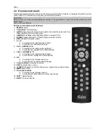 Предварительный просмотр 16 страницы Fuba ODE707 User Manual