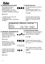 Preview for 14 page of Fuba OKB 1200 User Manual