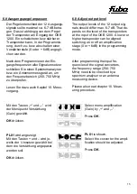 Preview for 15 page of Fuba OKB 1200 User Manual