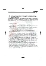 Preview for 2 page of Fubag BORA 150T Operator'S Manual