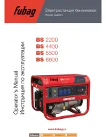 Fubag BS 2200 Operator'S Manual предпросмотр