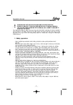 Предварительный просмотр 3 страницы Fubag COLD START 300/12 Operator'S Manual